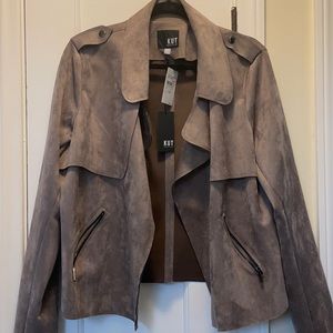 Kut From the Kloth Suede Jacket XL
